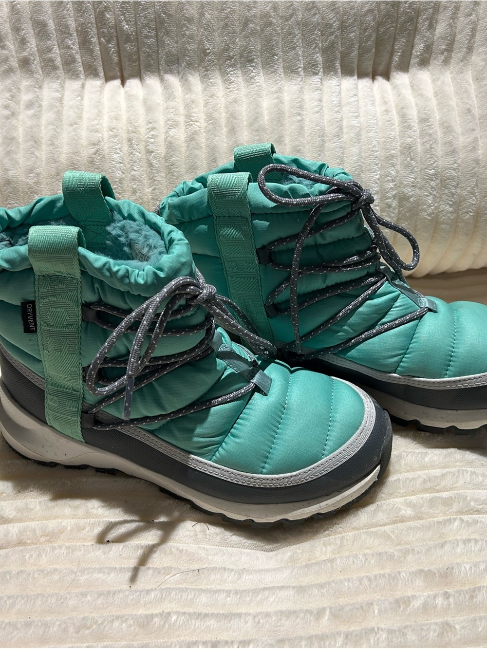 The North Face Kids Teal Snow Boots